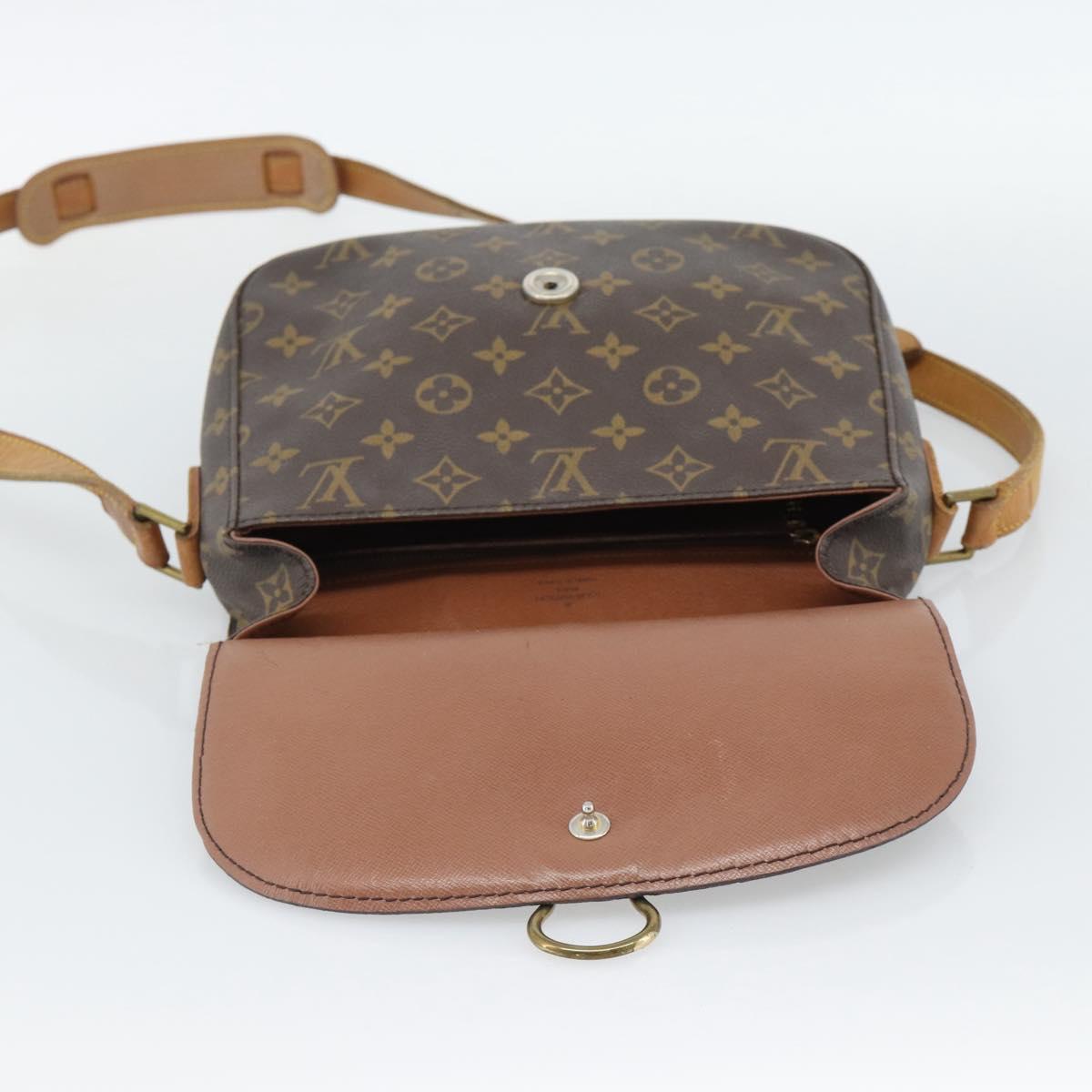 LOUIS VUITTON Monogram Saint Cloud GM Shoulder Bag M51242 LV Auth 188260