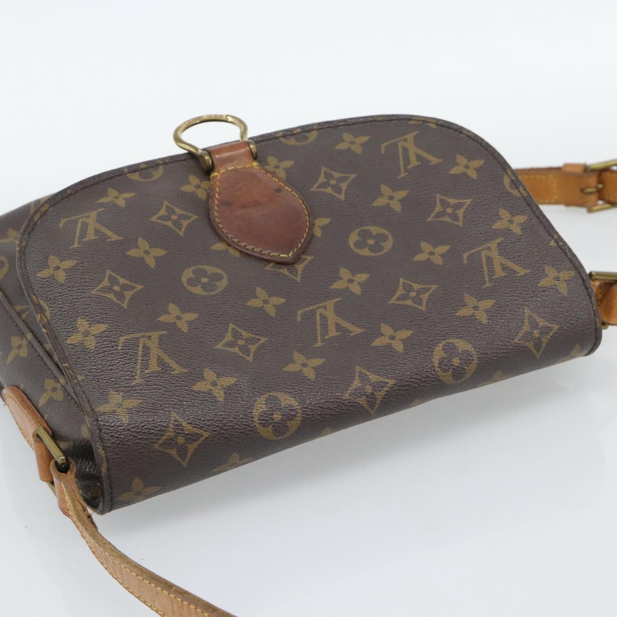 LOUIS VUITTON Monogram Saint Cloud GM Shoulder Bag M51242 LV Auth 188260