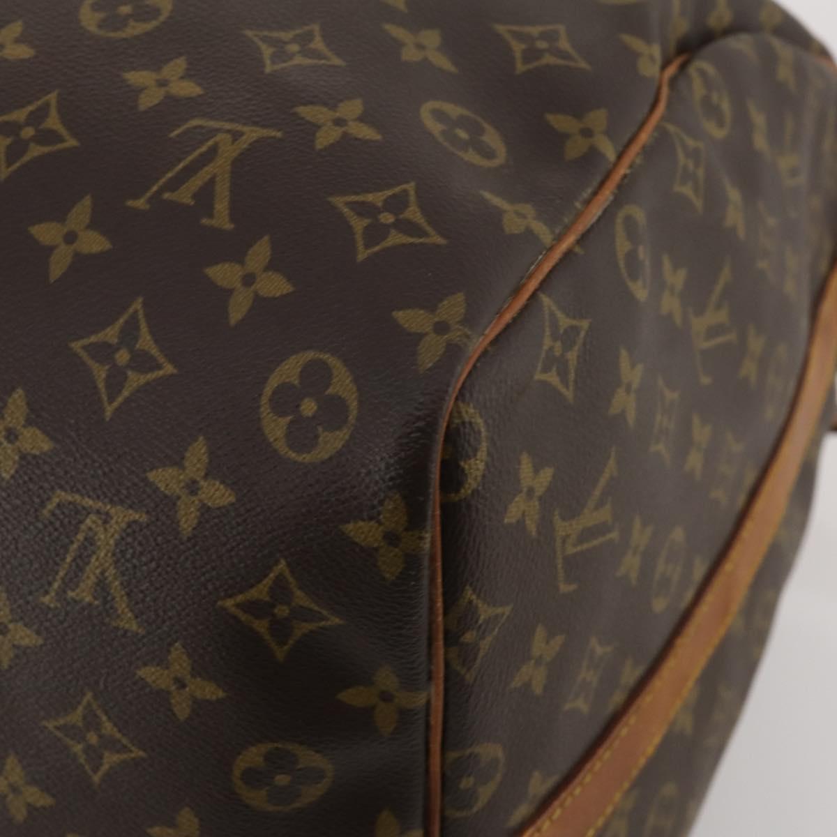 LOUIS VUITTON Monogram Keepall Bandouliere 60 Boston Bag M41412 LV Auth 188266