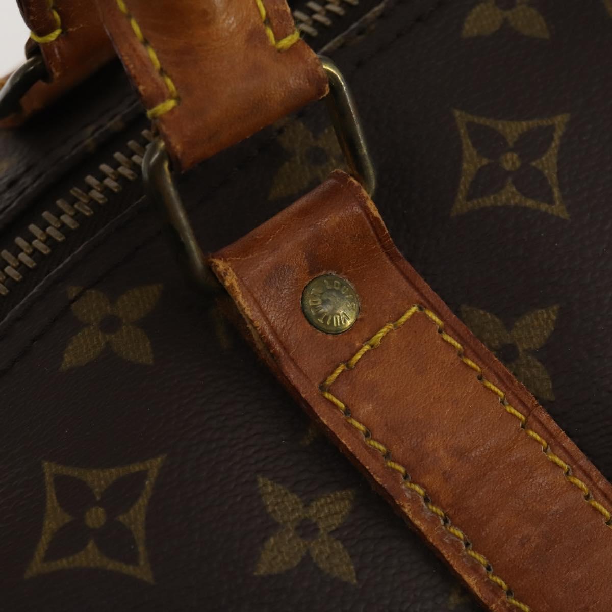 LOUIS VUITTON Monogram Keepall Bandouliere 60 Boston Bag M41412 LV Auth 188266