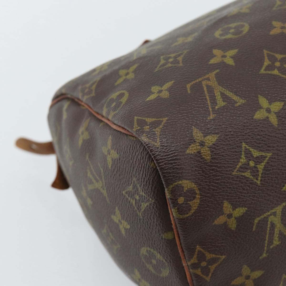 LOUIS VUITTON Monogram Speedy 25 Hand Bag M41528 LV Auth 188267