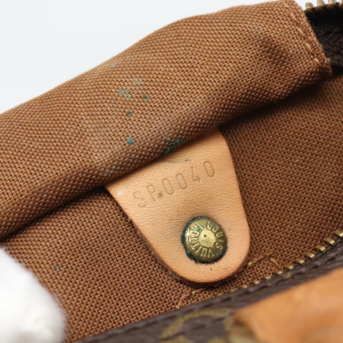 LOUIS VUITTON Monogram Speedy 25 Hand Bag M41528 LV Auth 188267