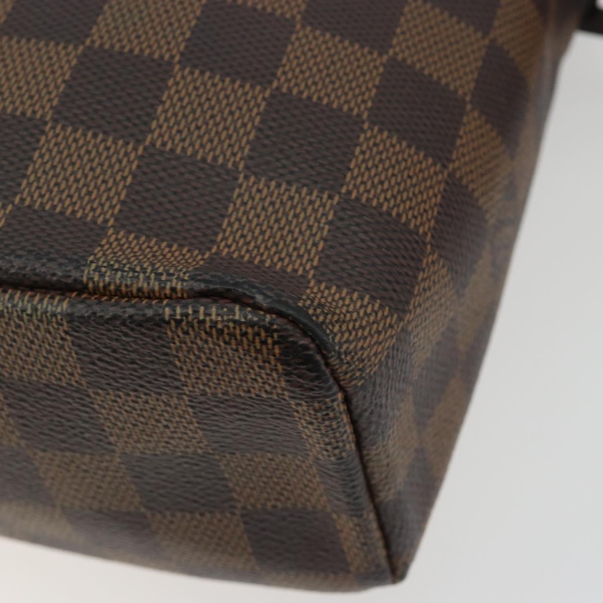 LOUIS VUITTON Damier Ebene Olaf PM Shoulder Bag N41442 LV Auth 188269