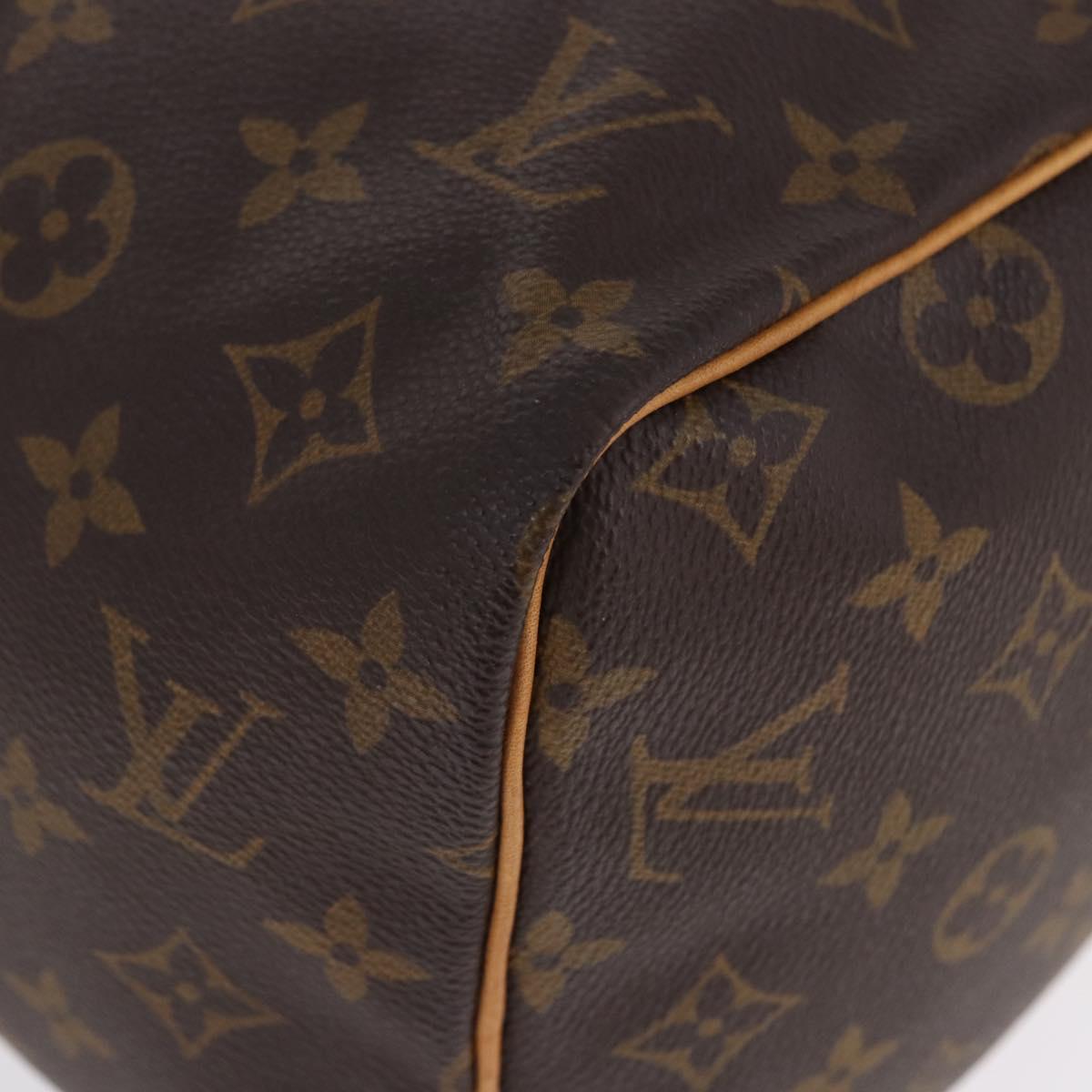 LOUIS VUITTON Monogram Speedy 30 Hand Bag M41526 LV Auth 188294V
