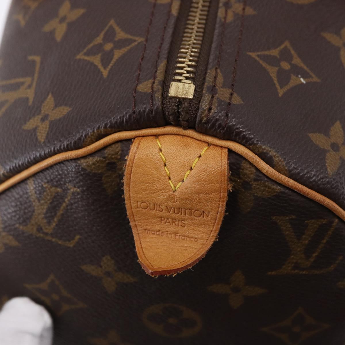 LOUIS VUITTON Monogram Speedy 30 Hand Bag M41526 LV Auth 188294V