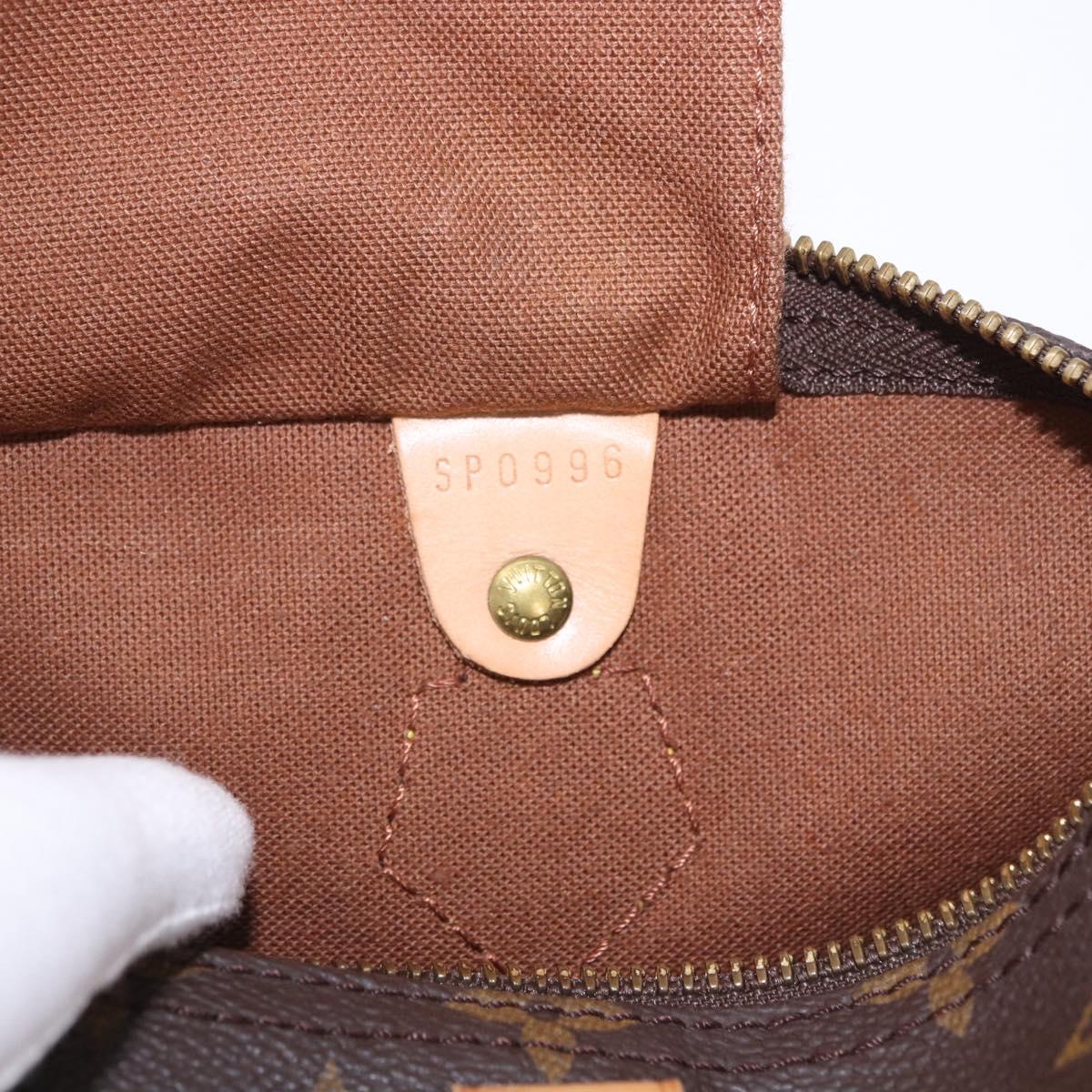 LOUIS VUITTON Monogram Speedy 30 Hand Bag M41526 LV Auth 188294V