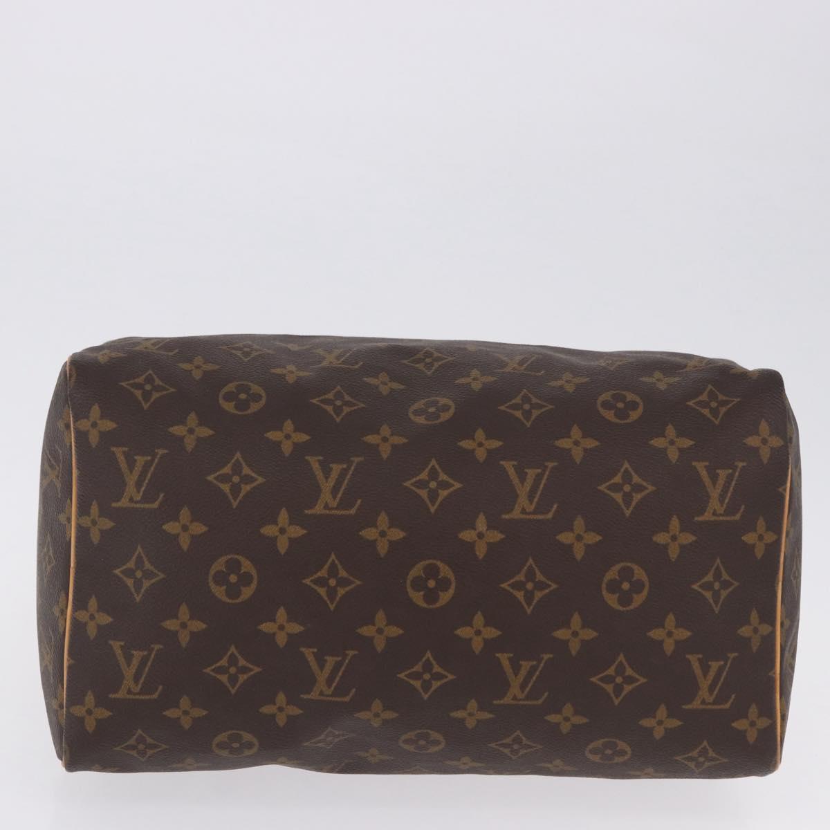 LOUIS VUITTON Monogram Speedy 30 Hand Bag M41526 LV Auth 188294V