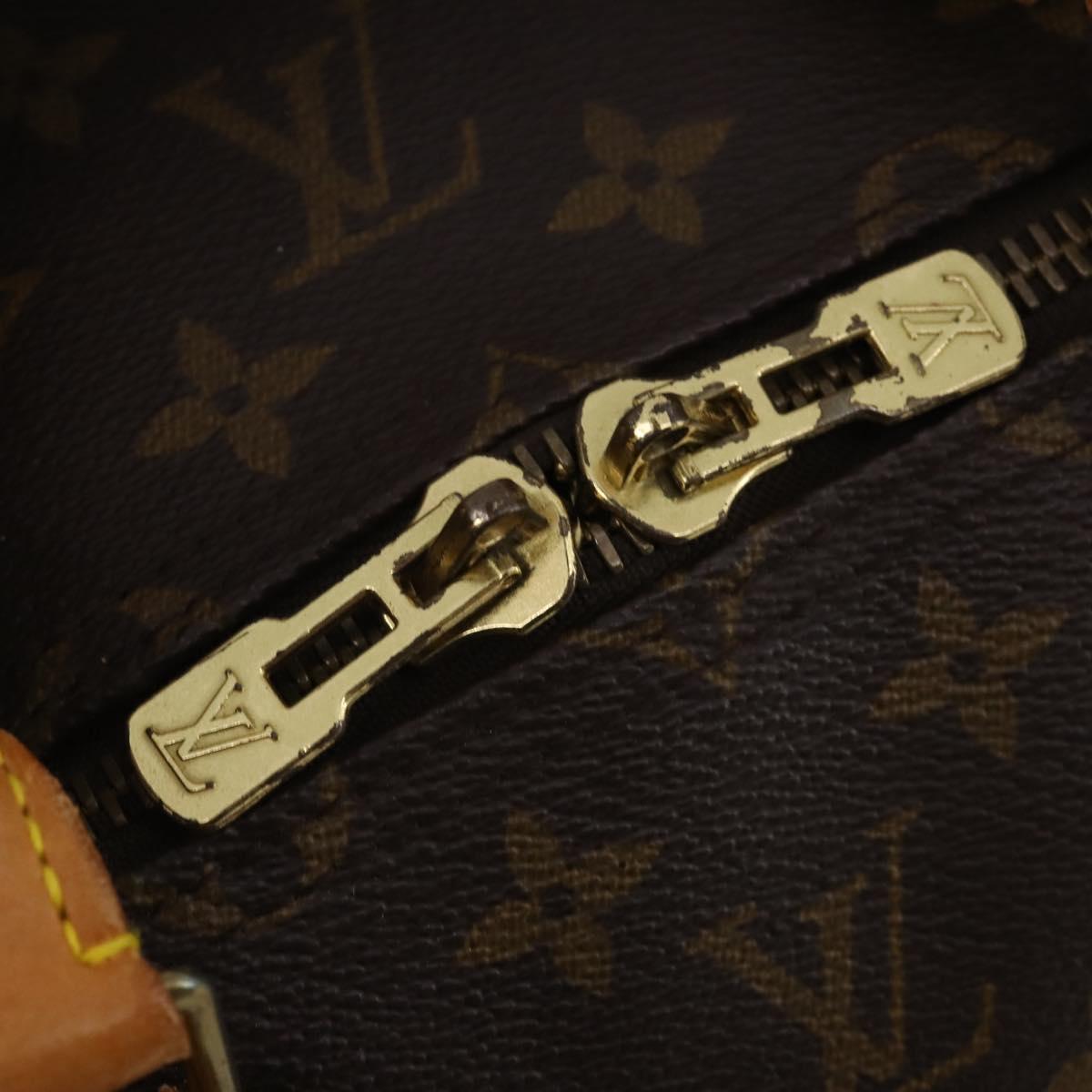 LOUIS VUITTON Monogram Keepall 55 Boston Bag M41424 LV Auth 188296