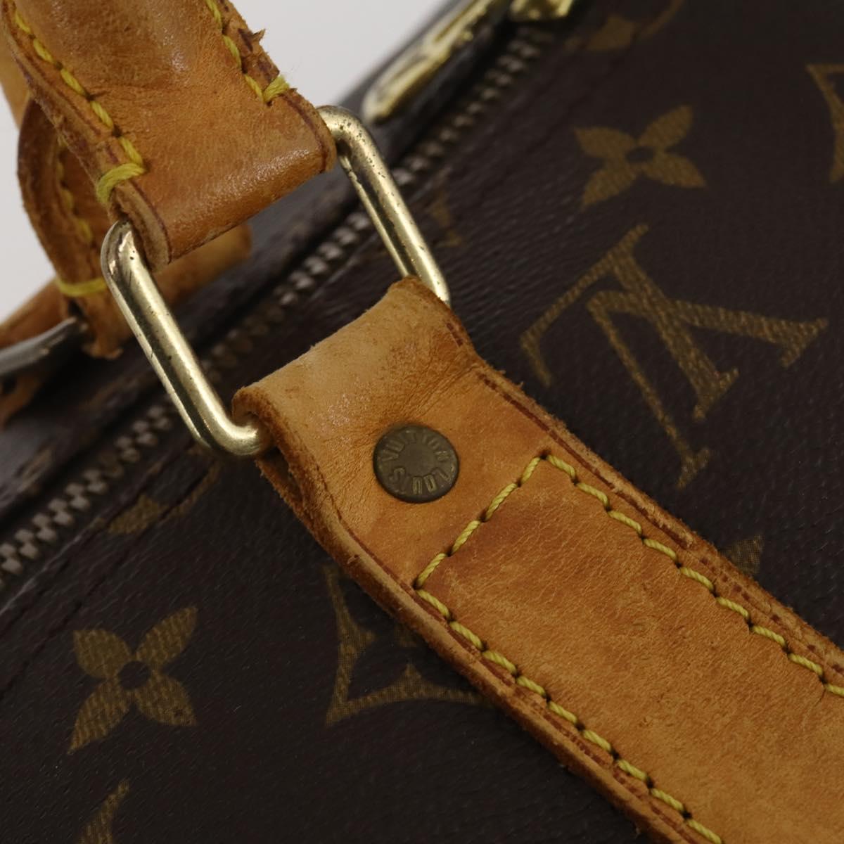 LOUIS VUITTON Monogram Keepall 50 Boston Bag M41426 LV Auth 188304