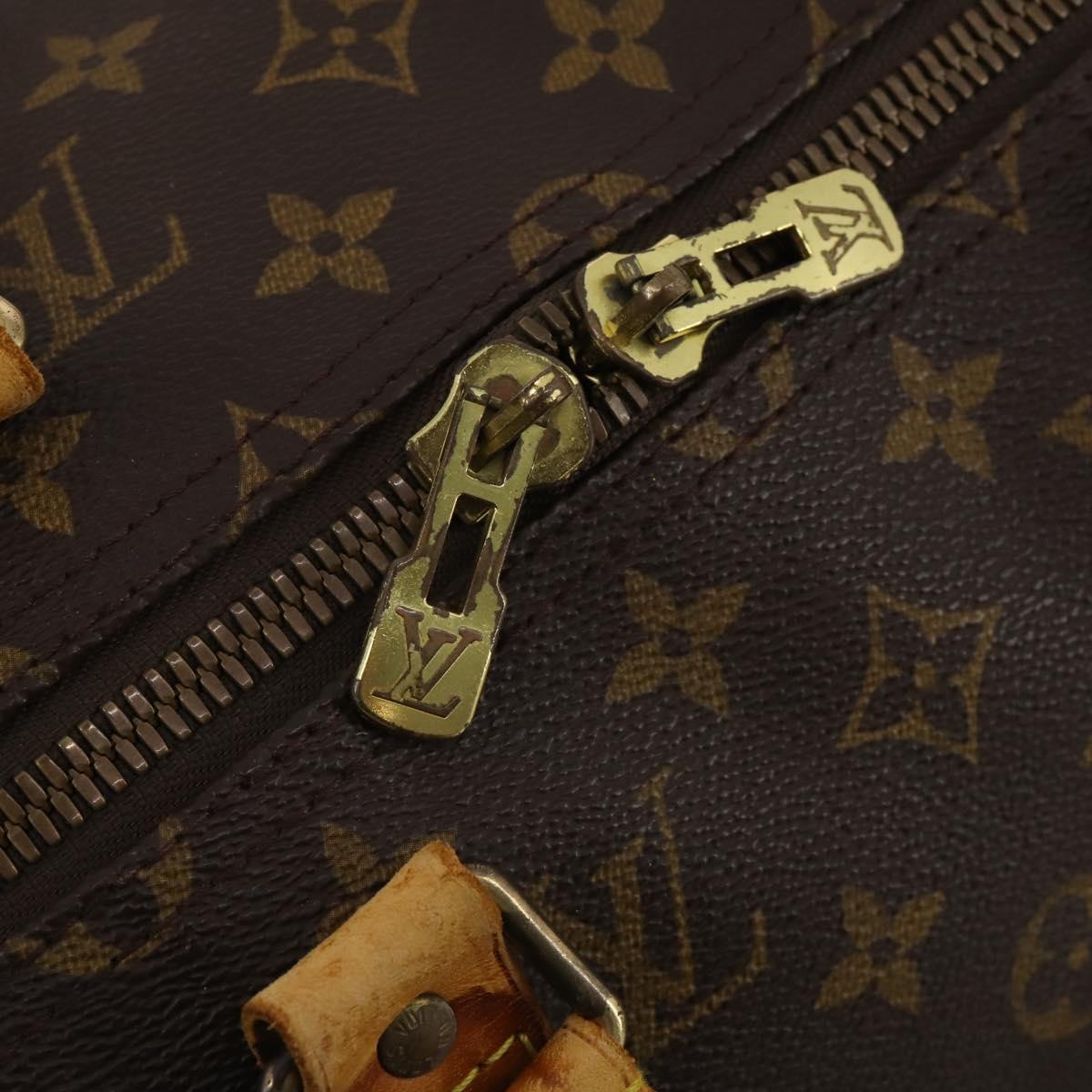 LOUIS VUITTON Monogram Keepall 50 Boston Bag M41426 LV Auth 188304