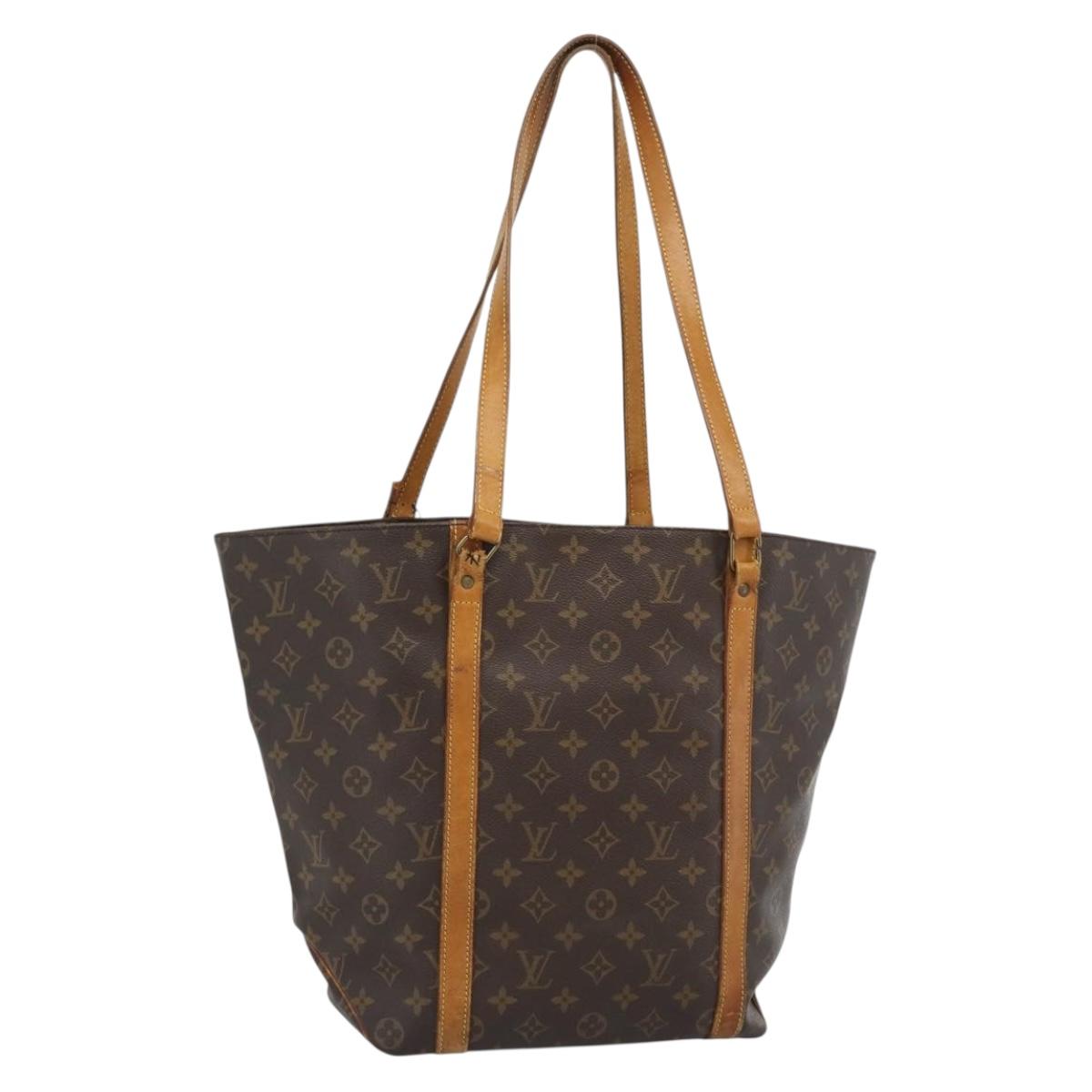 LOUIS VUITTON Monogram Sac Shopping GM Tote Bag M51110 LV Auth 188311