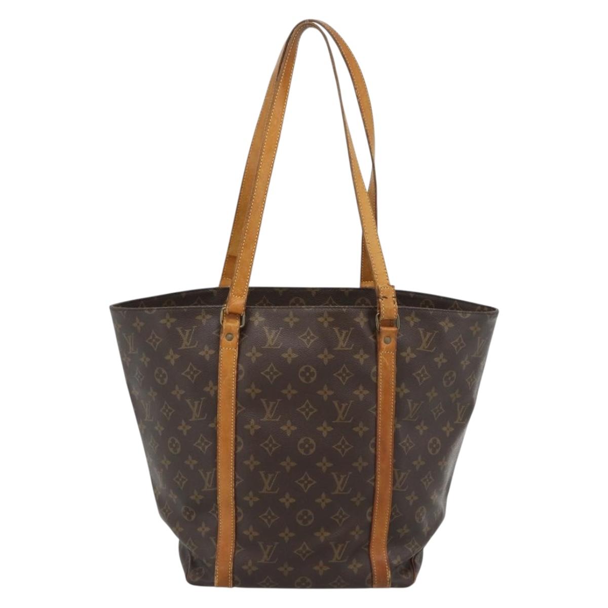 LOUIS VUITTON Monogram Sac Shopping GM Tote Bag M51110 LV Auth 188311
