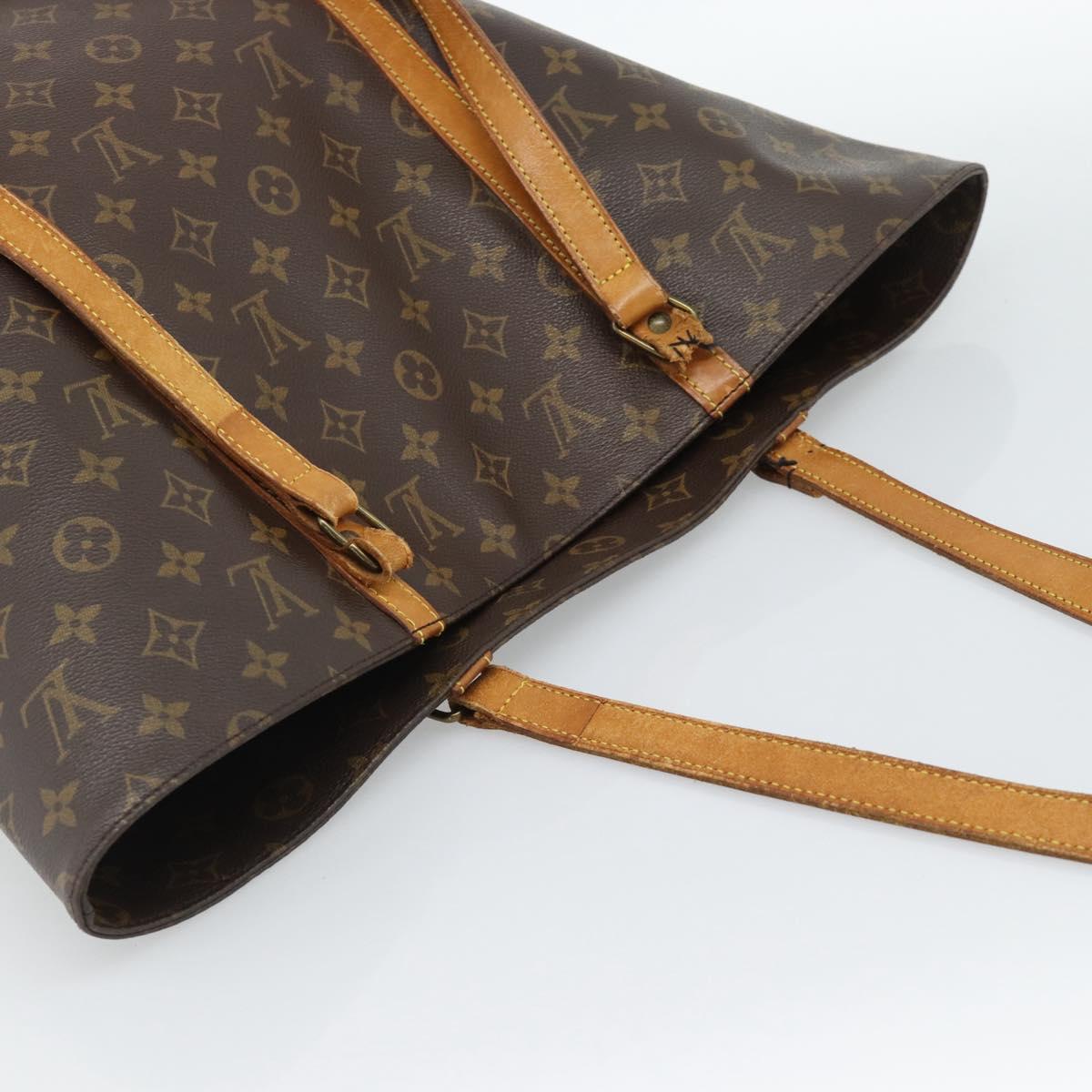 LOUIS VUITTON Monogram Sac Shopping GM Tote Bag M51110 LV Auth 188311