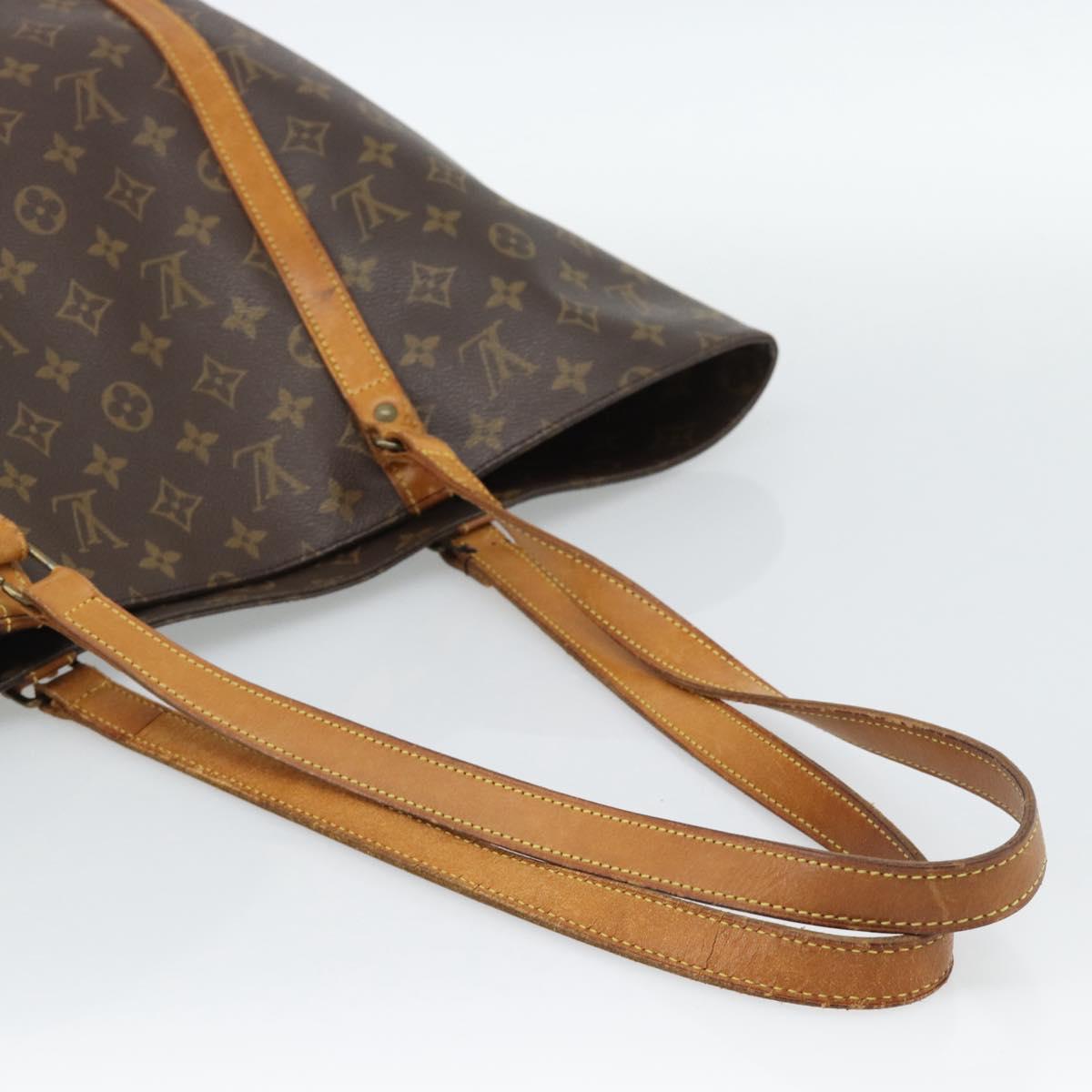 LOUIS VUITTON Monogram Sac Shopping GM Tote Bag M51110 LV Auth 188311