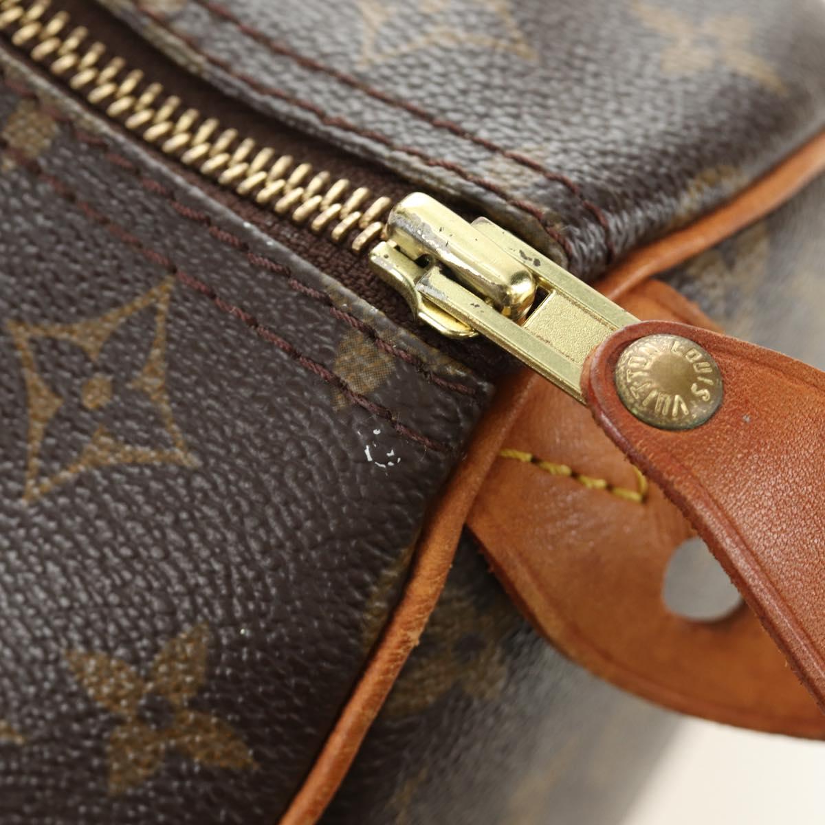 LOUIS VUITTON Monogram Speedy 30 Hand Bag M41526 LV Auth 188312SAV
