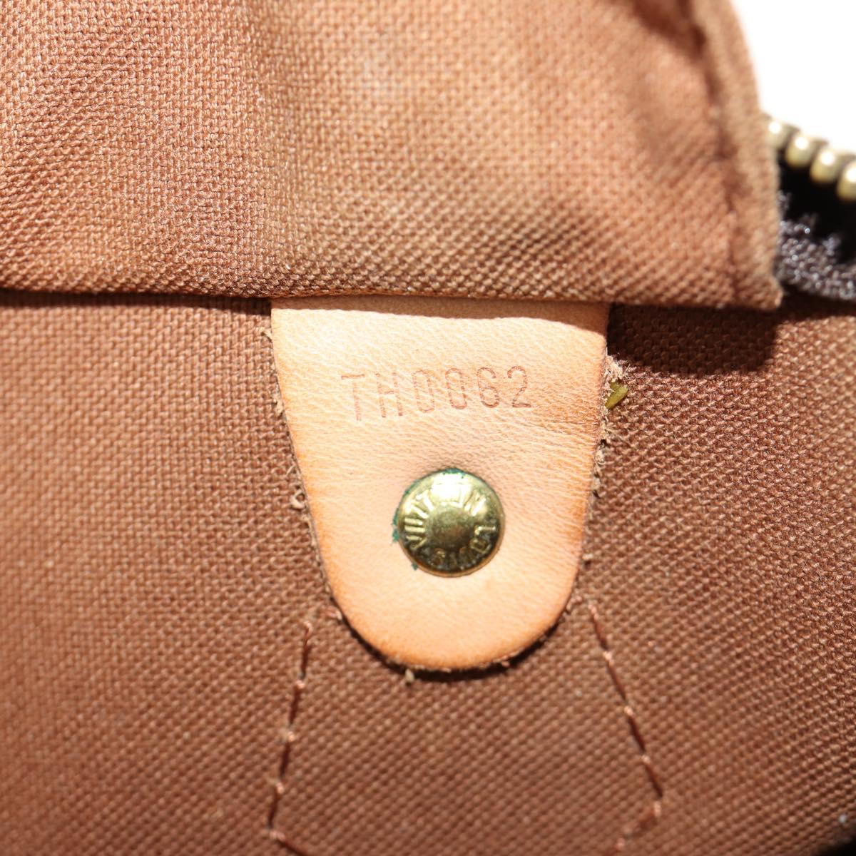 LOUIS VUITTON Monogram Speedy 30 Hand Bag M41526 LV Auth 188312SAV