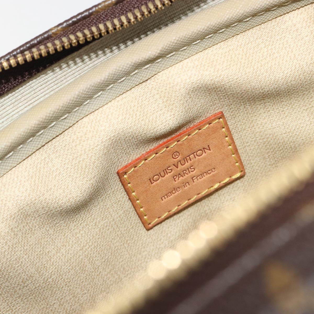 LOUIS VUITTON Monogram Trouville Hand Bag M42228 LV Auth 188313A