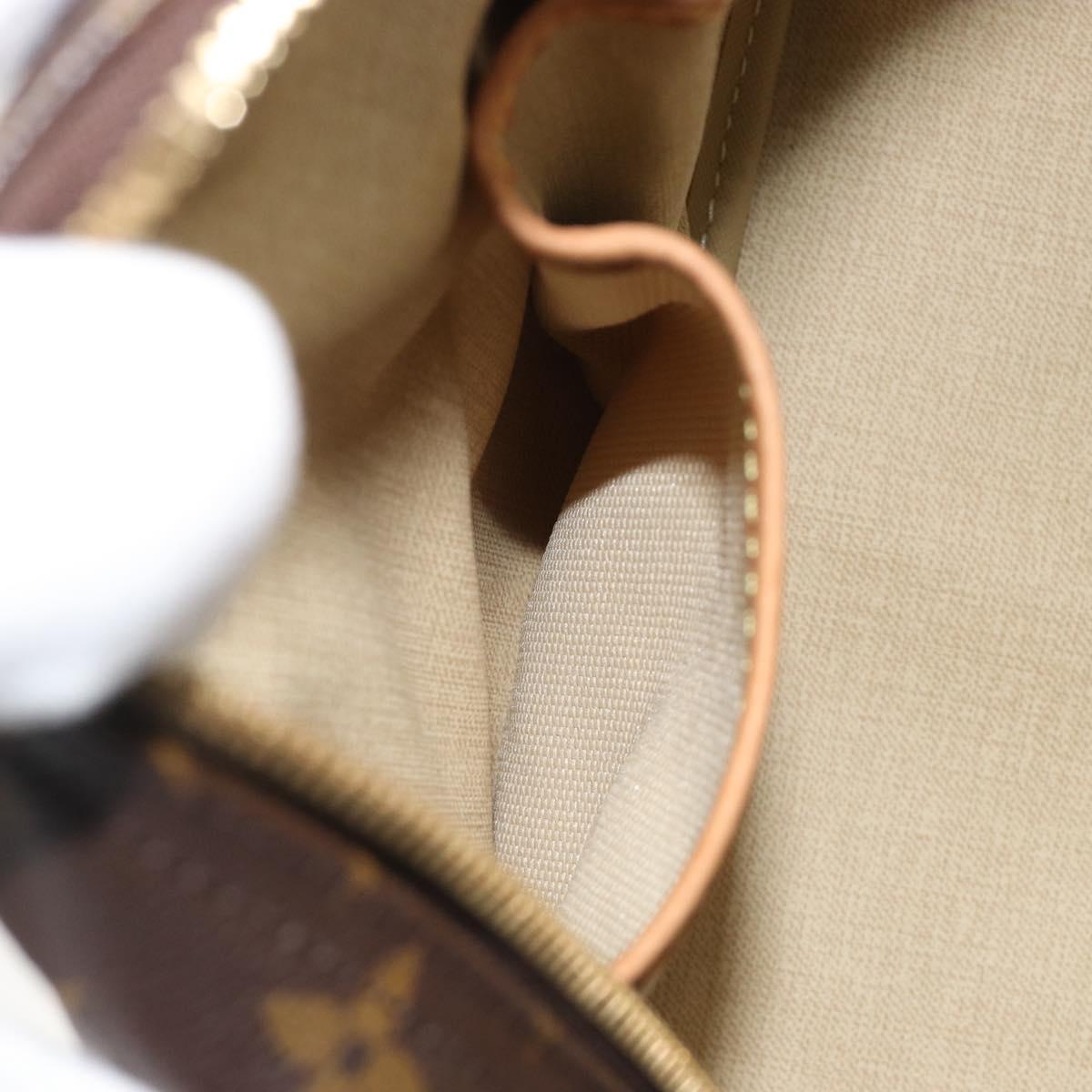 LOUIS VUITTON Monogram Trouville Hand Bag M42228 LV Auth 188313A