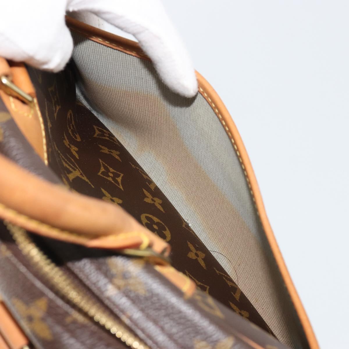 LOUIS VUITTON Monogram Trouville Hand Bag M42228 LV Auth 188313A