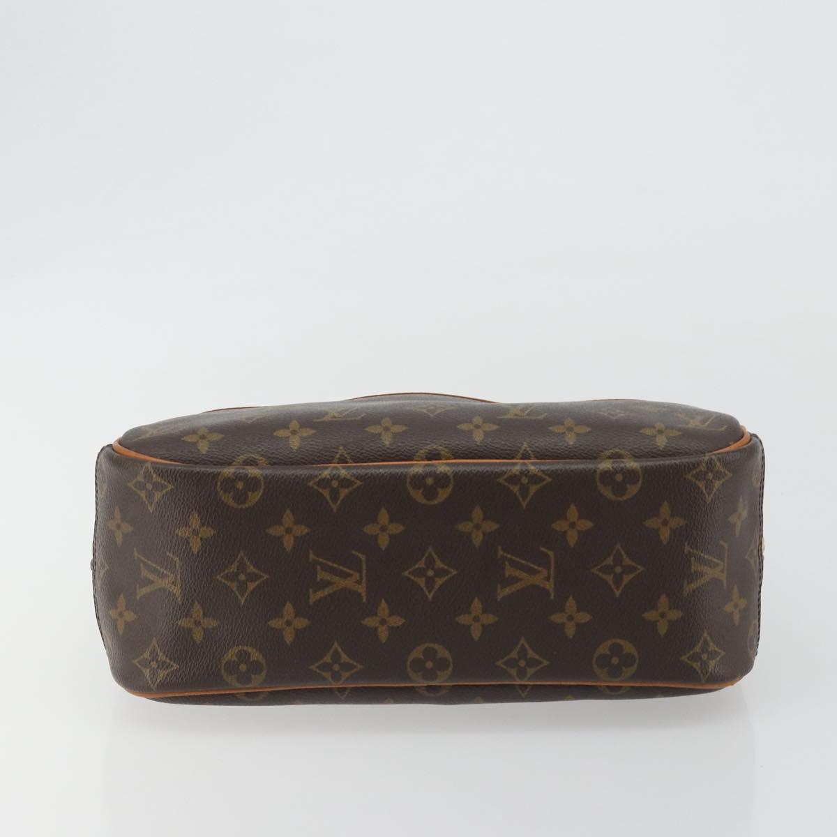LOUIS VUITTON Monogram Trouville Hand Bag M42228 LV Auth 188313A
