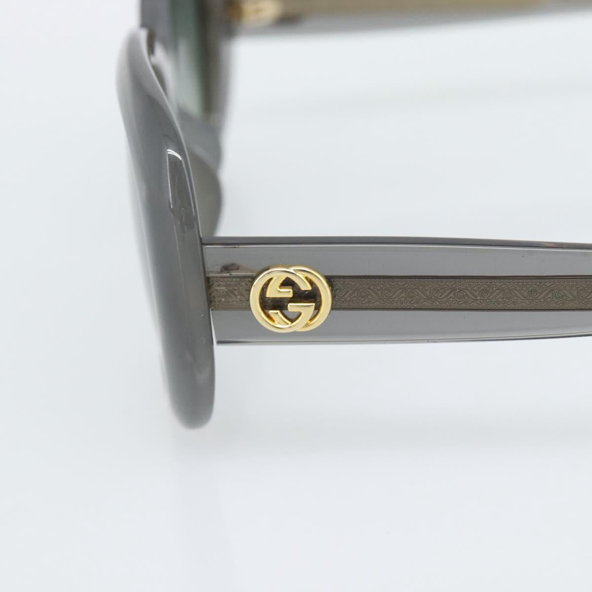 GUCCI Sunglasses plastic Gray Auth 188318