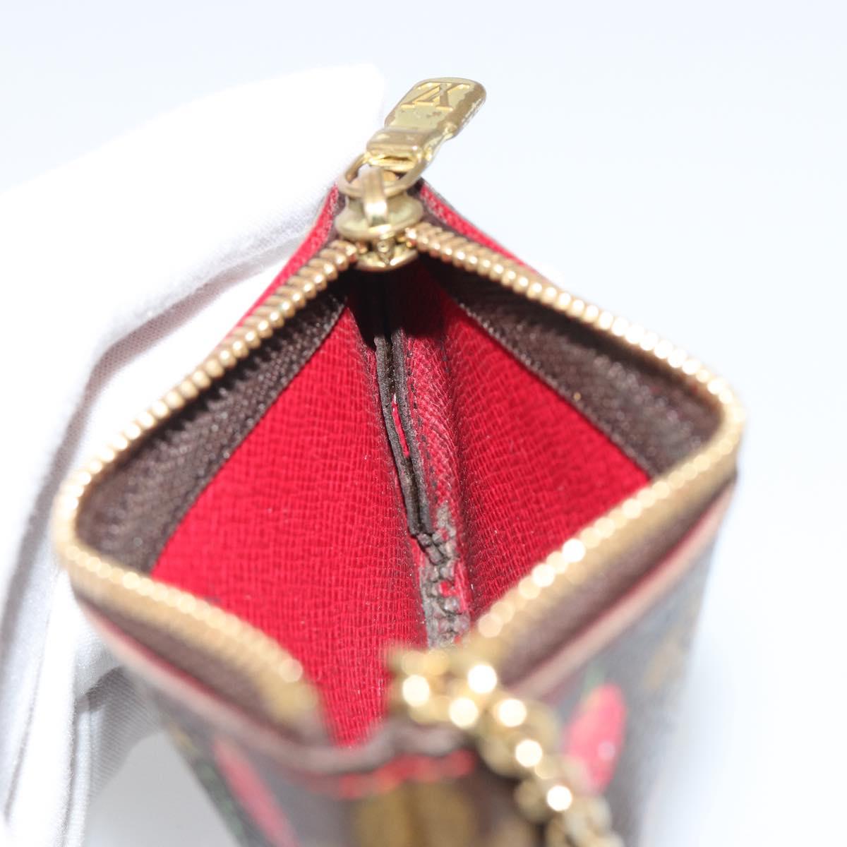 LOUIS VUITTON Monogram Cherry Pochette Cles Coin Purse M95042 LV Auth 188320A
