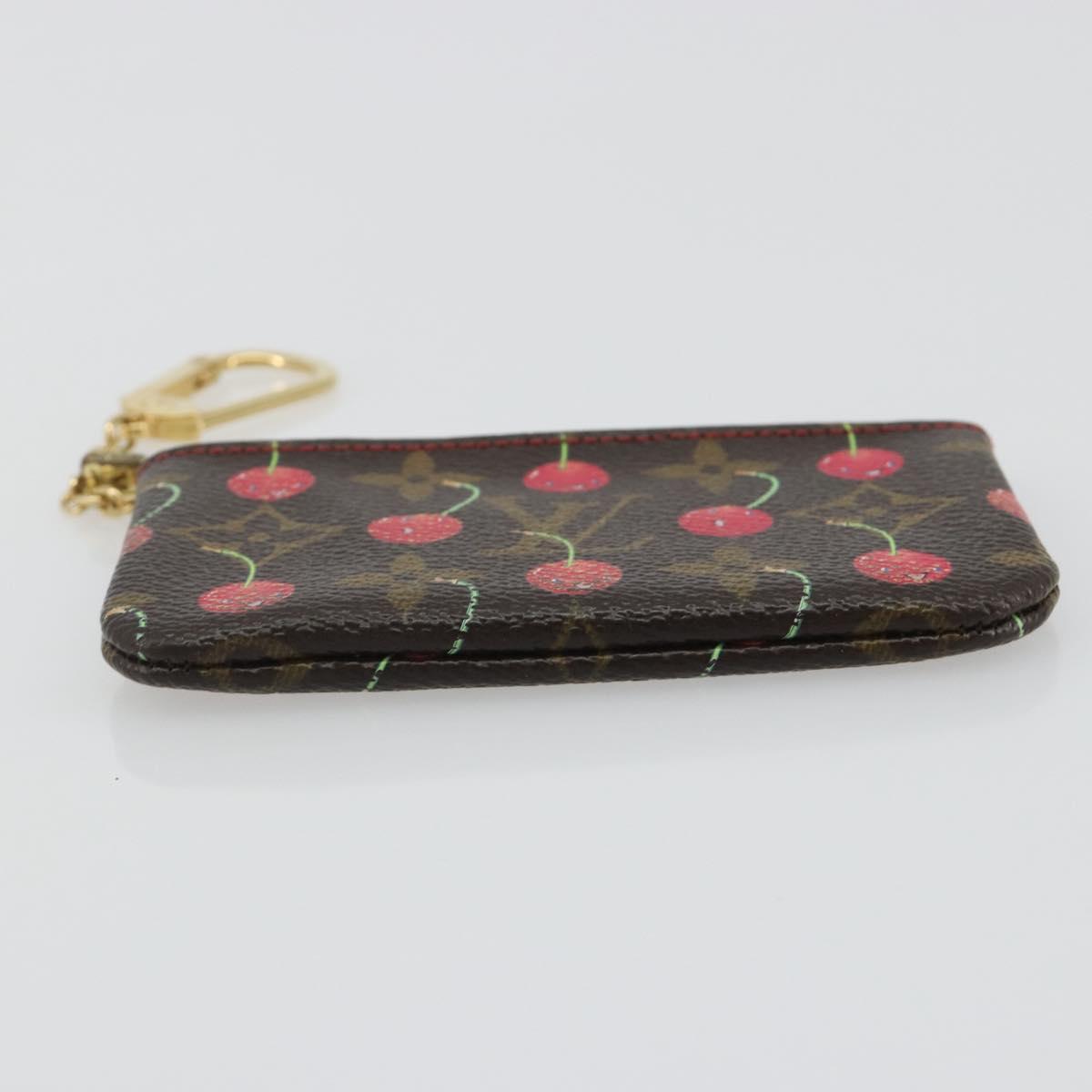 LOUIS VUITTON Monogram Cherry Pochette Cles Coin Purse M95042 LV Auth 188320A