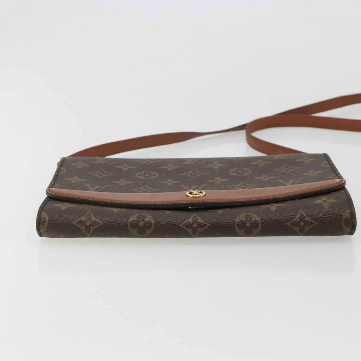 LOUIS VUITTON Monogram Bordeaux 24 Shoulder Bag M51798 LV Auth 188322