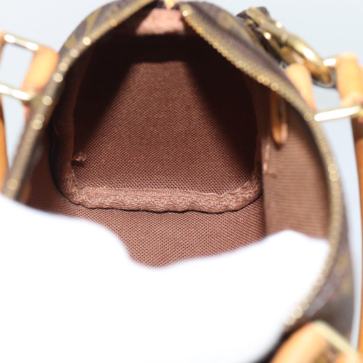 LOUIS VUITTON Monogram Mini Speedy Hand Bag M41534 LV Auth 188326