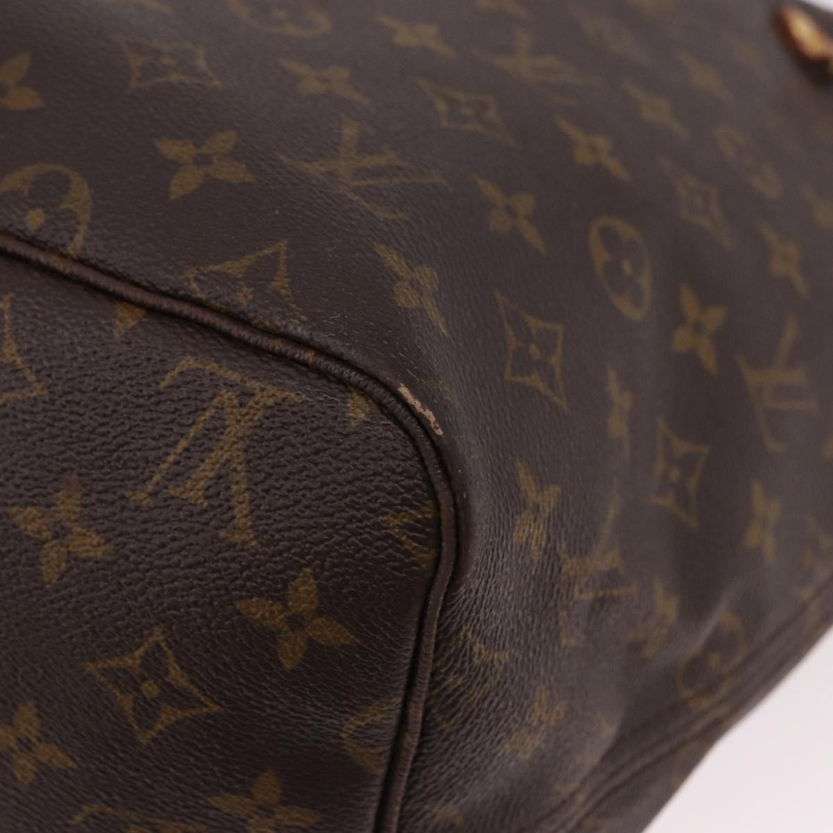 LOUIS VUITTON Monogram Neverfull GM Tote Bag M40157 LV Auth 188327