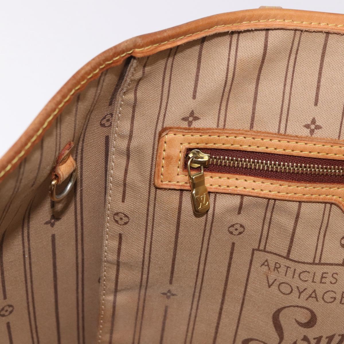 LOUIS VUITTON Monogram Neverfull GM Tote Bag M40157 LV Auth 188327