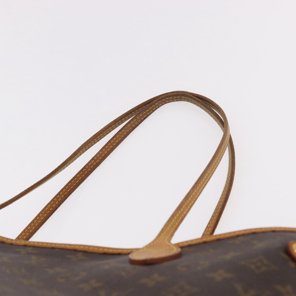 LOUIS VUITTON Monogram Neverfull GM Tote Bag M40157 LV Auth 188327