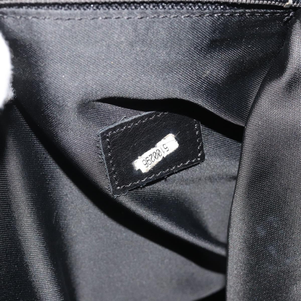 CHANEL Tote Bag Caviar Skin Black Gold CC Auth 188330A