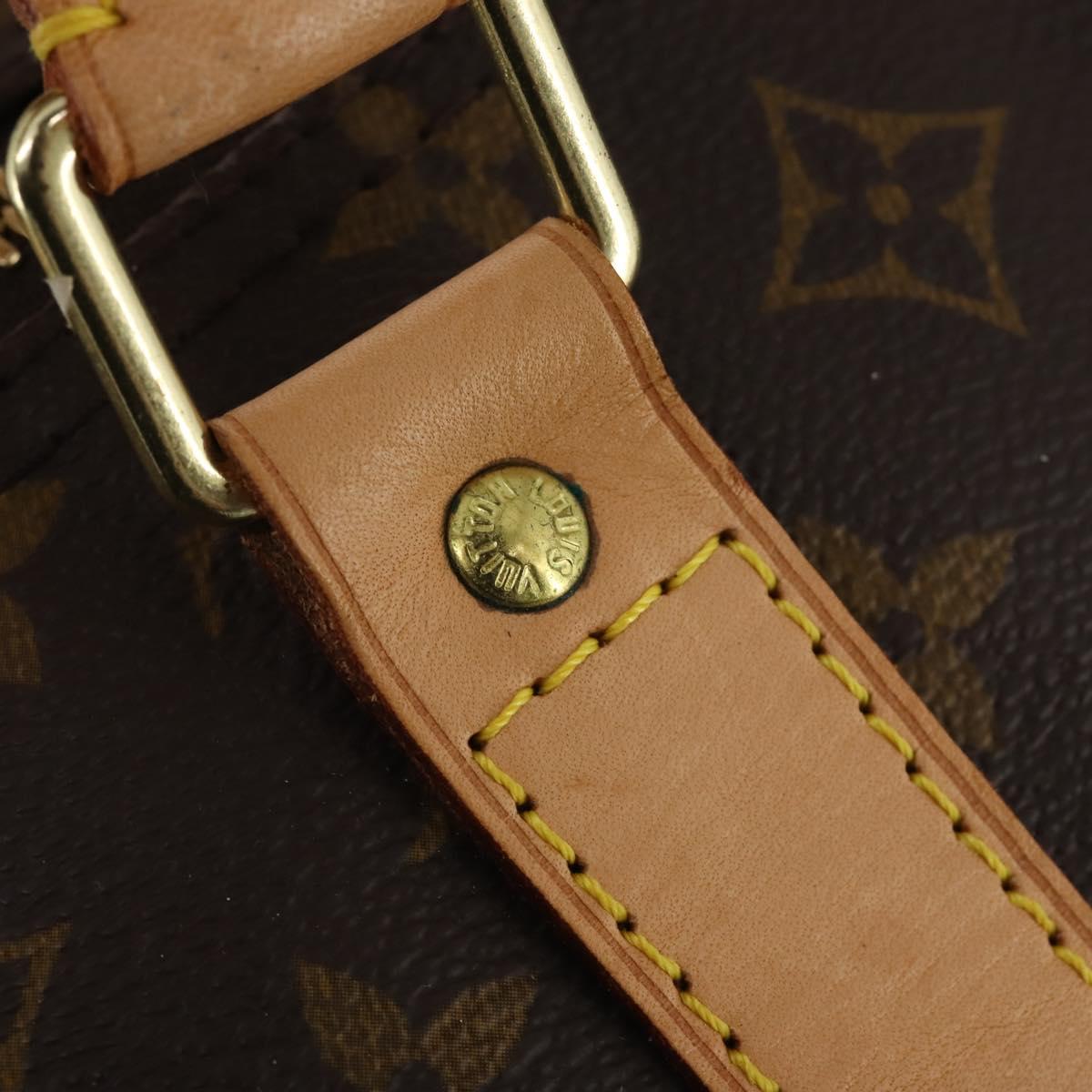 LOUIS VUITTON Monogram Keepall 60 Boston Bag M41422 LV Auth 188333SAV