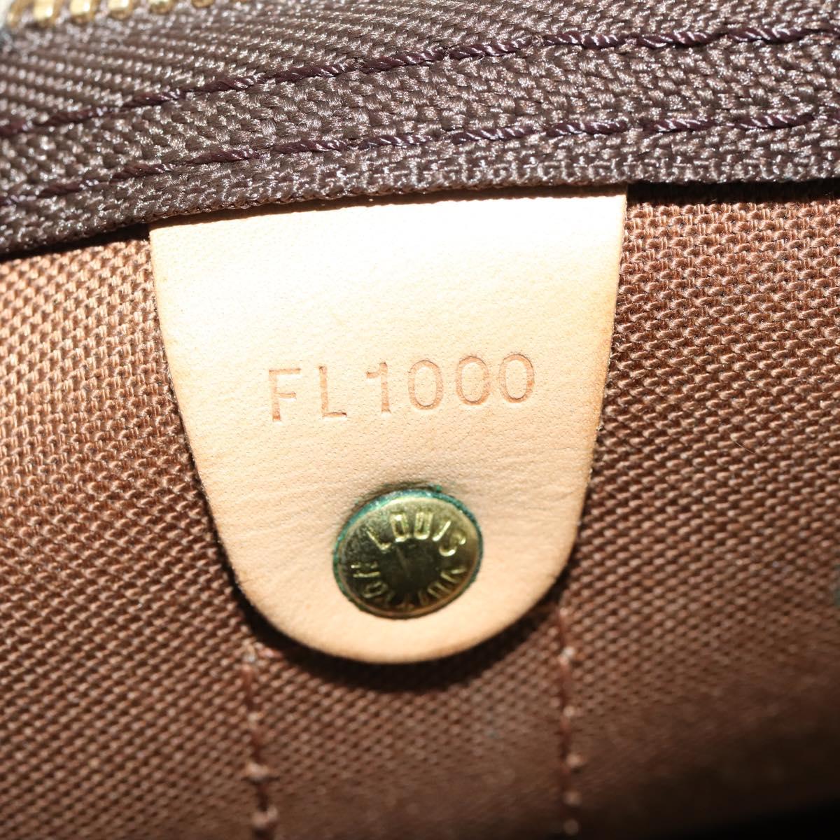 LOUIS VUITTON Monogram Keepall 60 Boston Bag M41422 LV Auth 188333SAV