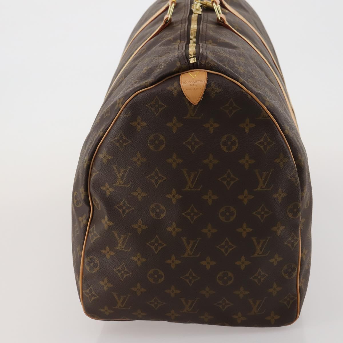 LOUIS VUITTON Monogram Keepall 60 Boston Bag M41422 LV Auth 188333SAV