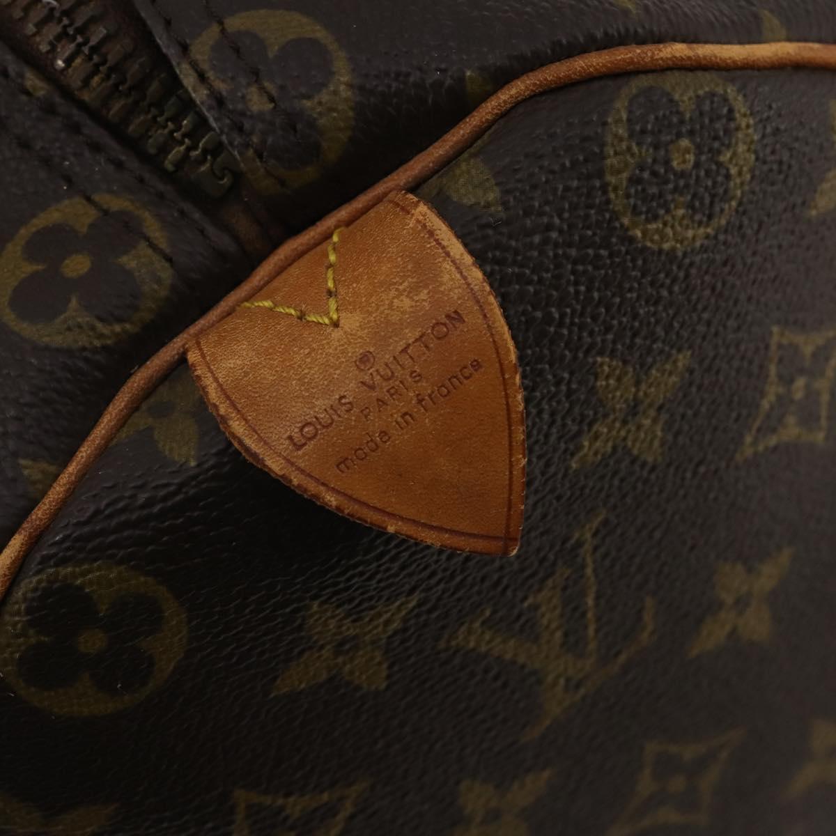LOUIS VUITTON Monogram Keepall 50 Boston Bag M41426 LV Auth 188334