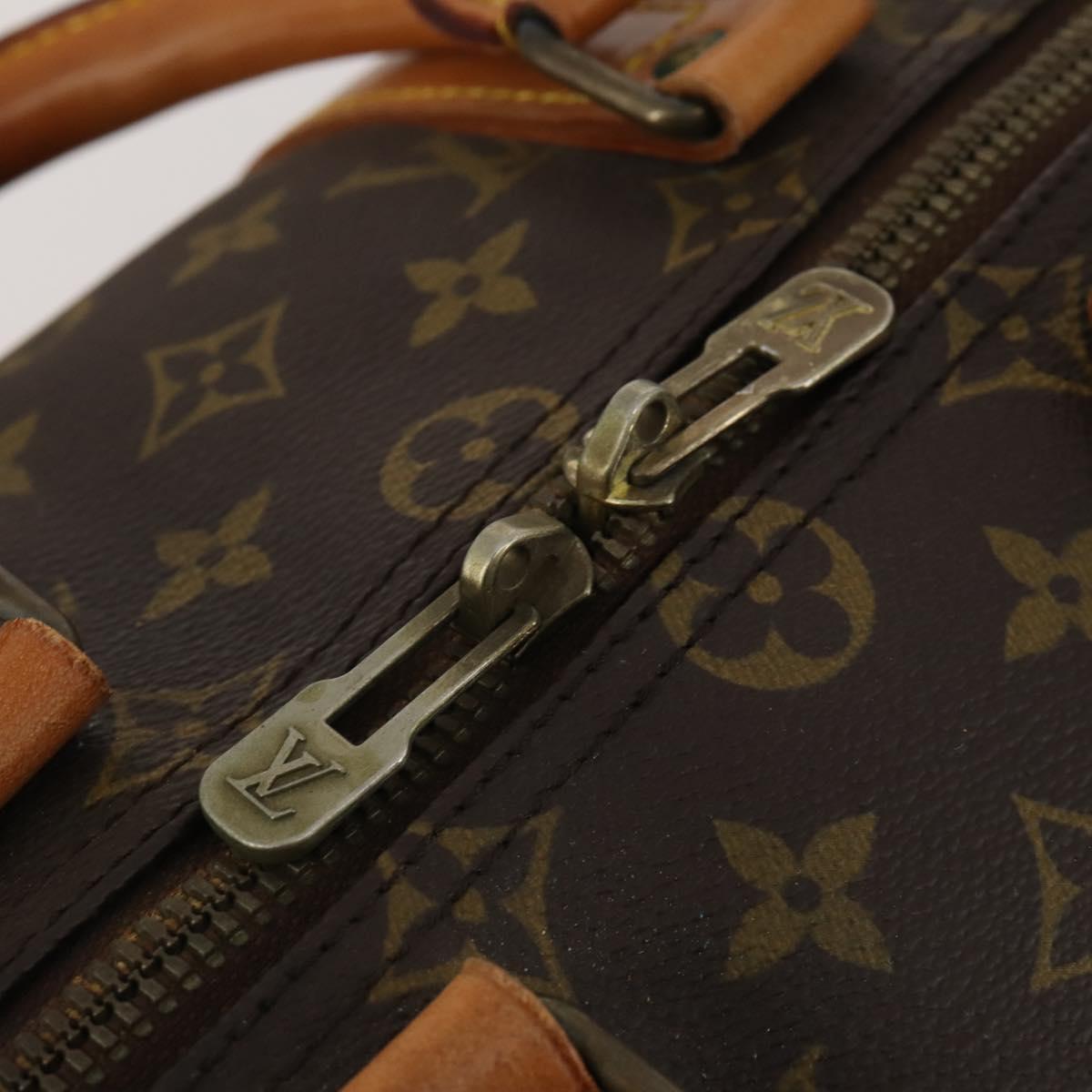 LOUIS VUITTON Monogram Keepall 50 Boston Bag M41426 LV Auth 188334