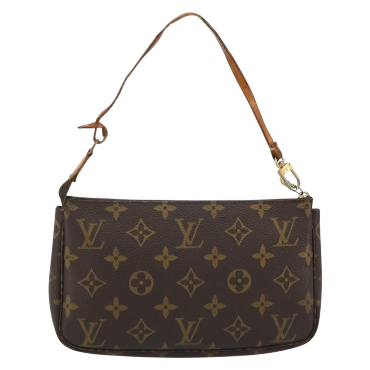 LOUIS VUITTON Monogram Pochette Accessoires Accessory Pouch M51980 Auth 188341