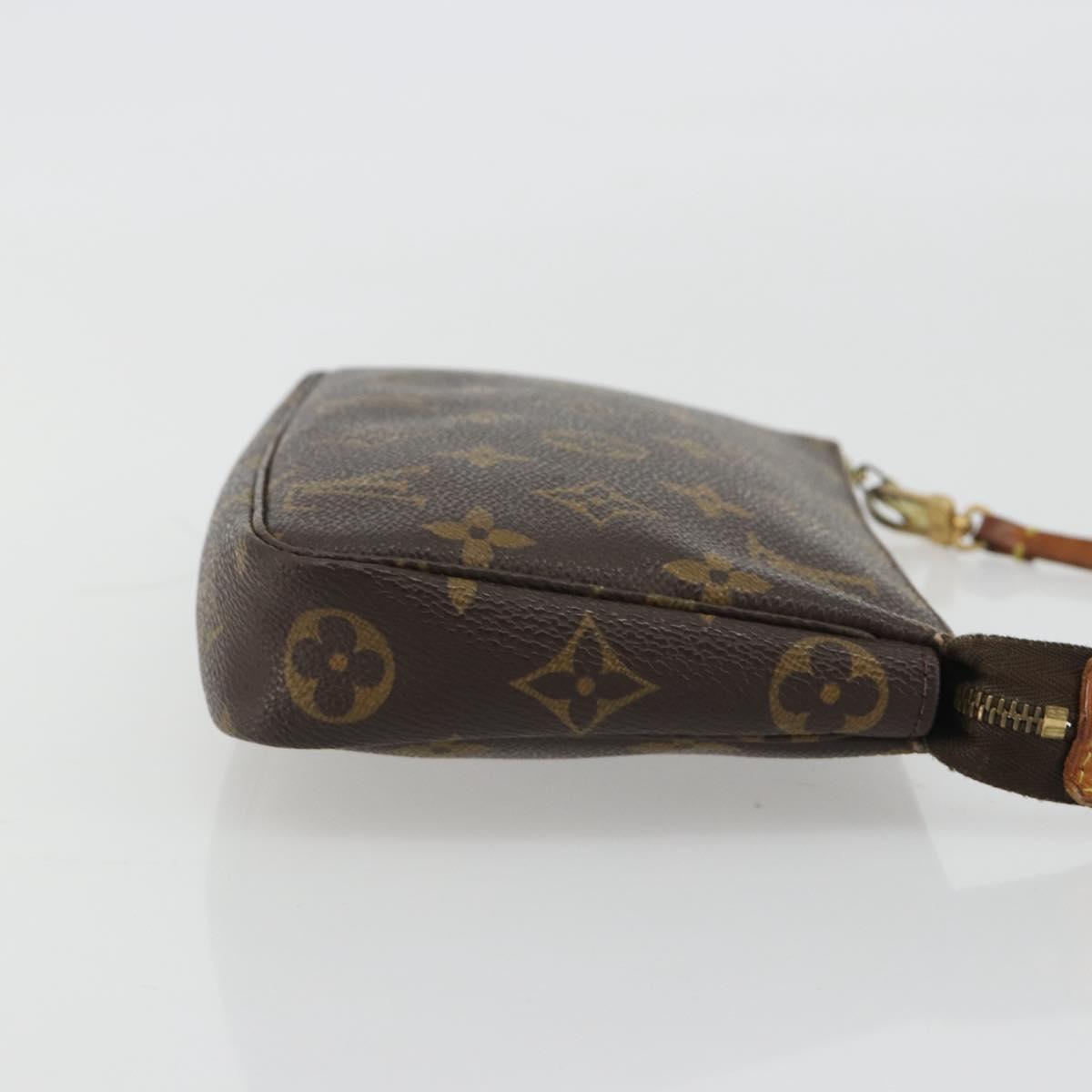 LOUIS VUITTON Monogram Pochette Accessoires Accessory Pouch M51980 Auth 188341