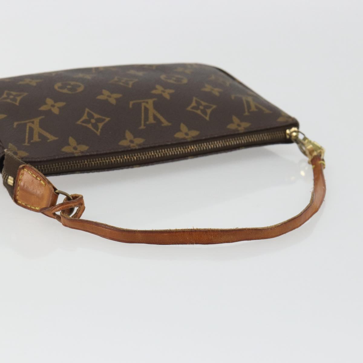 LOUIS VUITTON Monogram Pochette Accessoires Accessory Pouch M51980 Auth 188341