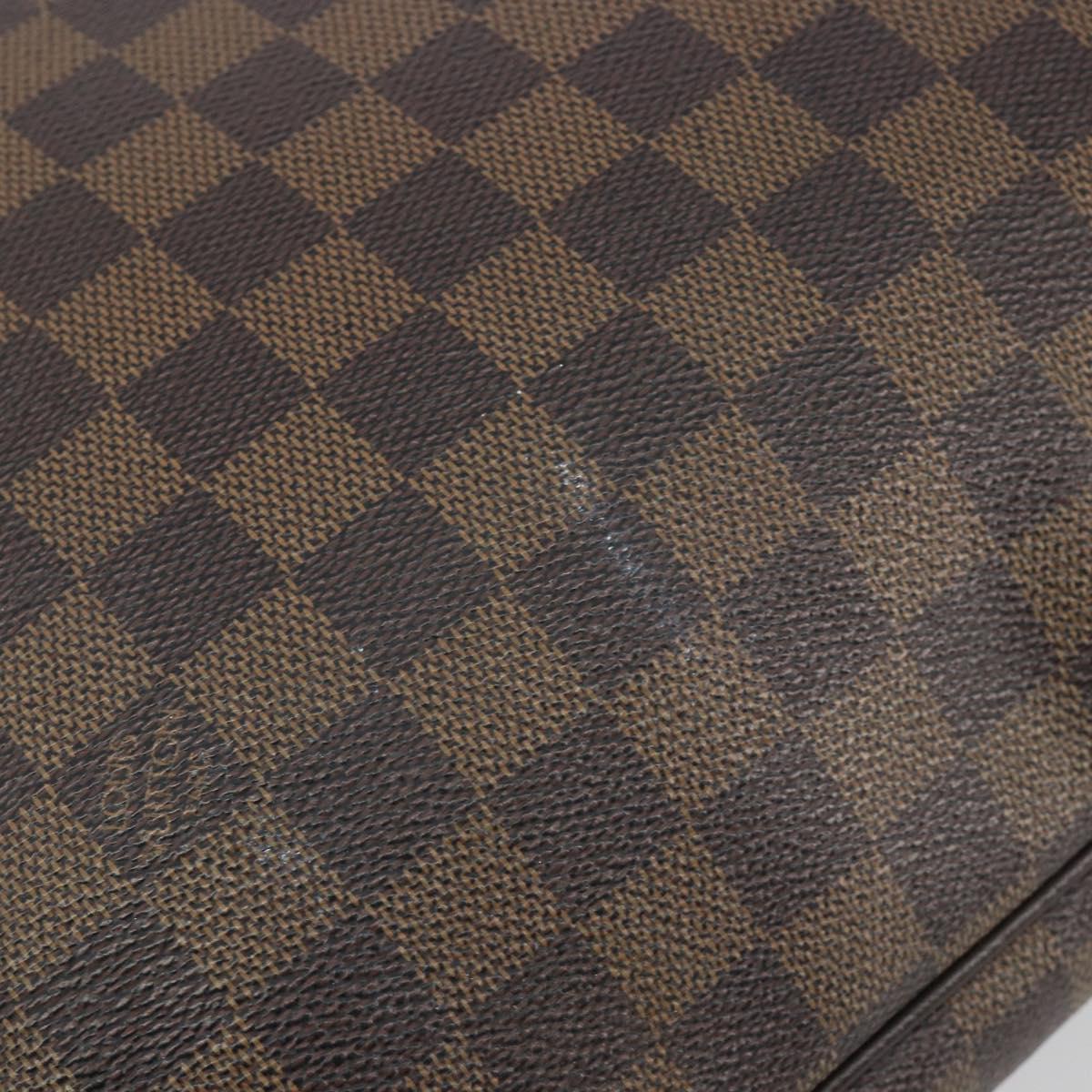 LOUIS VUITTON Damier Ebene Bloomsbury PM Shoulder Bag N42251 LV Auth 188344