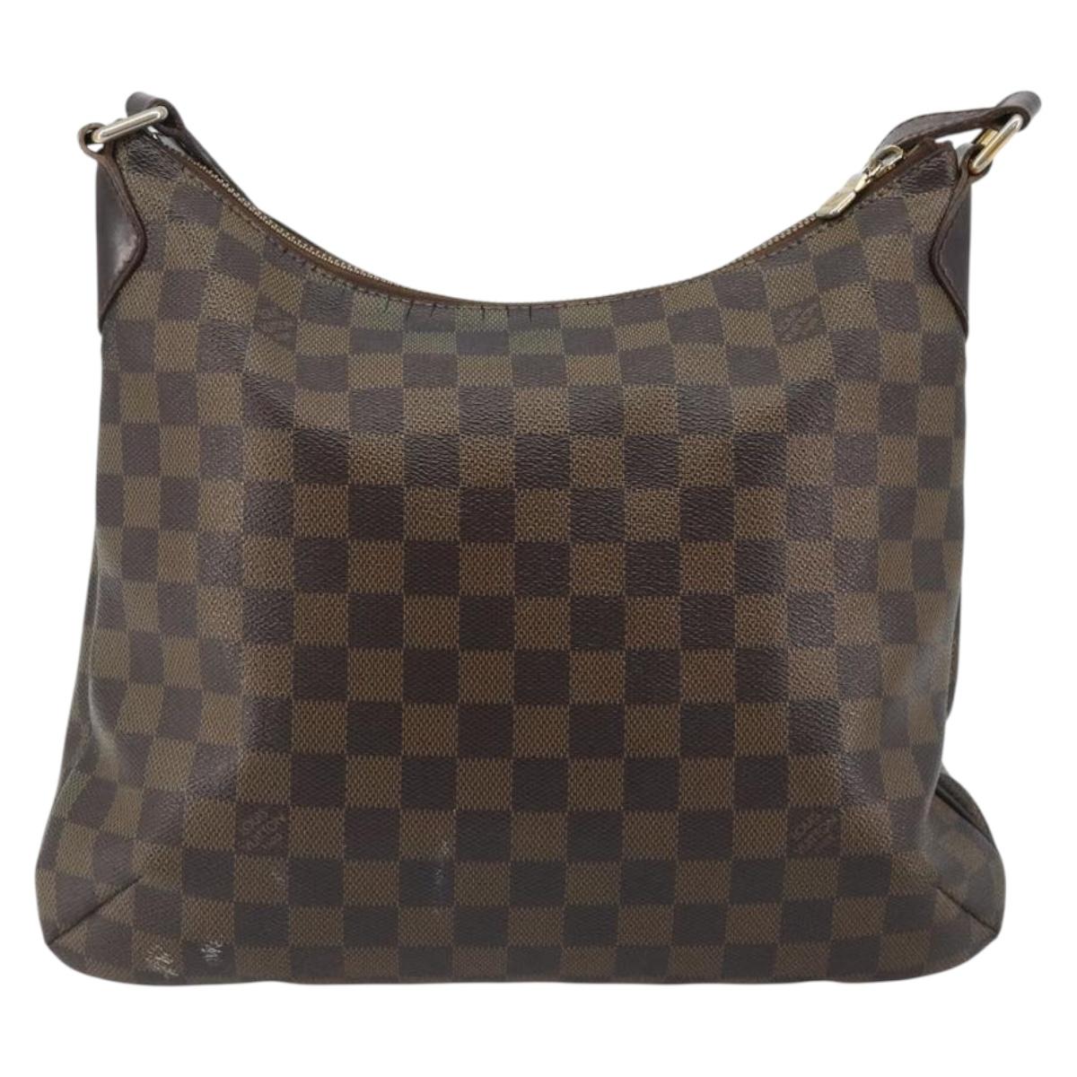 LOUIS VUITTON Damier Ebene Bloomsbury PM Shoulder Bag N42251 LV Auth 188344
