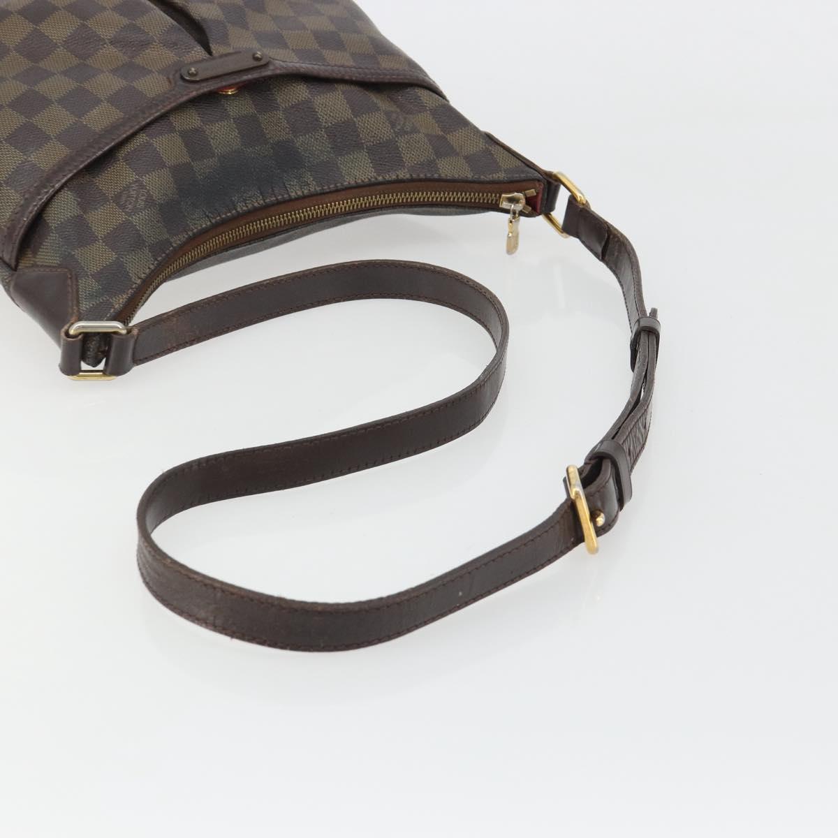LOUIS VUITTON Damier Ebene Bloomsbury PM Shoulder Bag N42251 LV Auth 188344