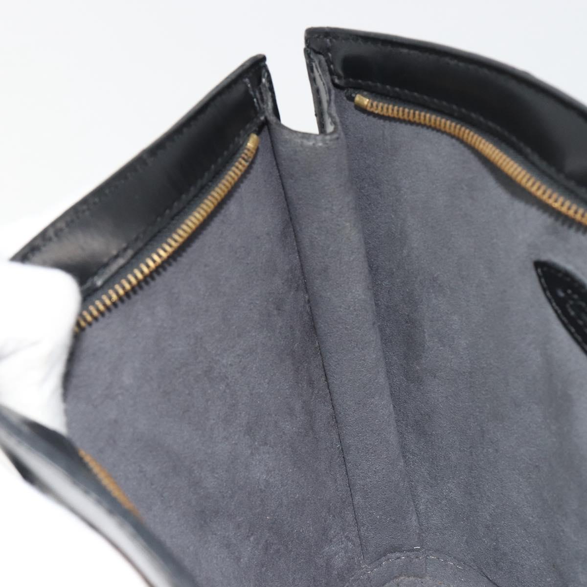 LOUIS VUITTON Epi Saint Jacques Shopping Shoulder Bag Black M52272 Auth 188352