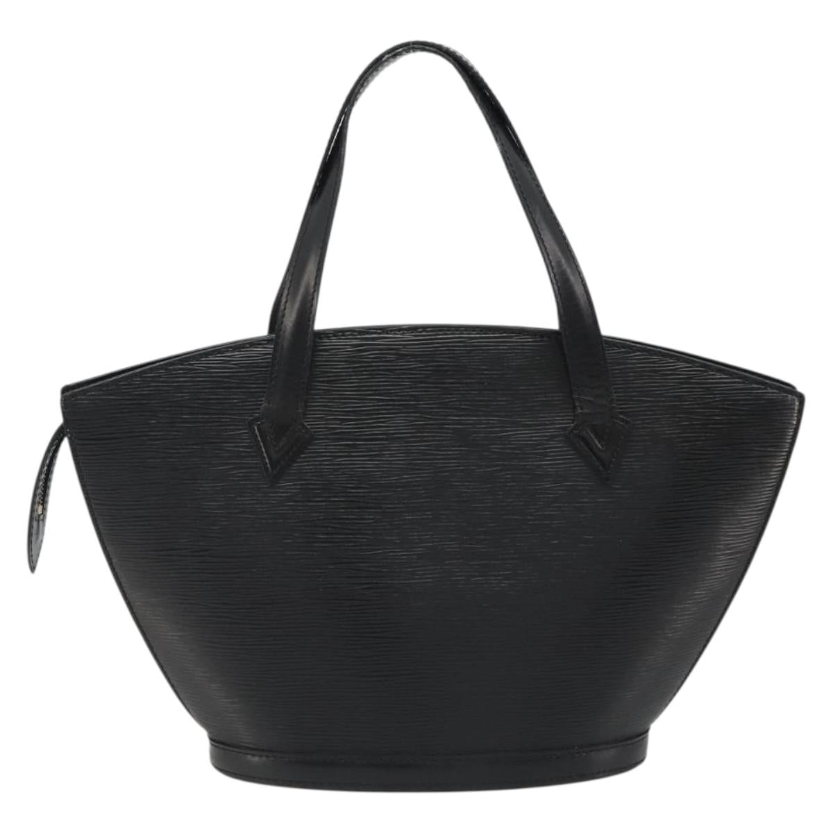 LOUIS VUITTON Epi Saint Jacques Shopping Shoulder Bag Black M52272 Auth 188352