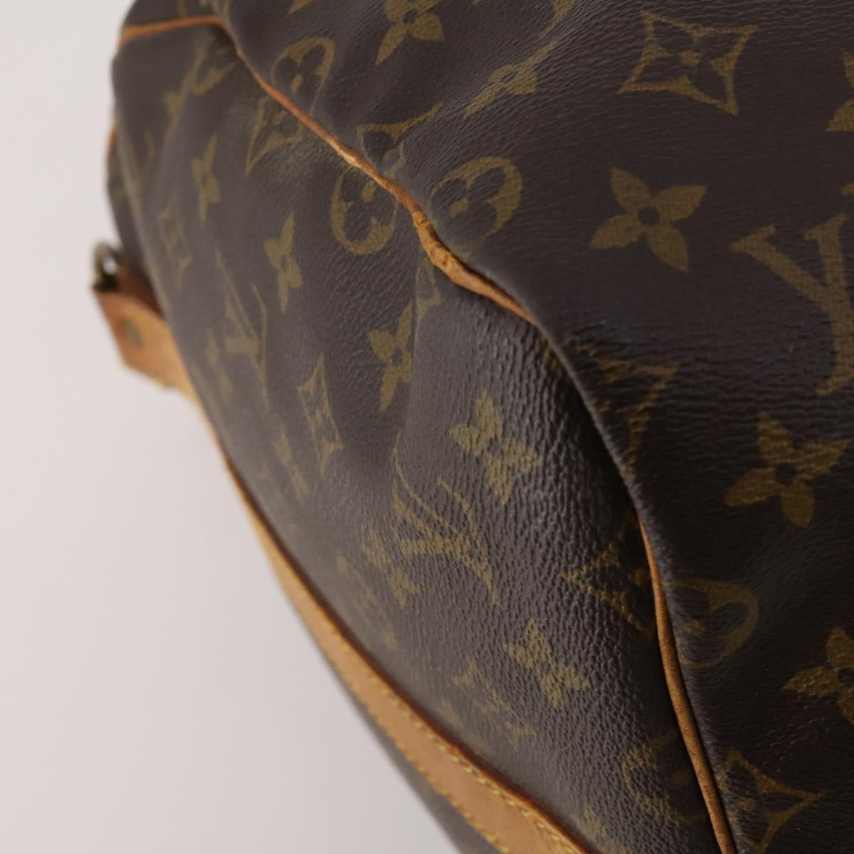 LOUIS VUITTON Monogram Keepall Bandouliere 55 Boston Bag M41414 LV Auth 188360
