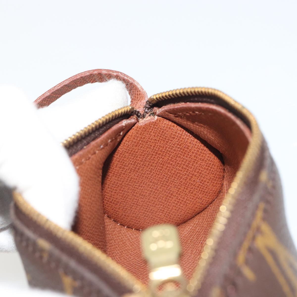 LOUIS VUITTON Monogram Papillon Pouch LV Auth 188361