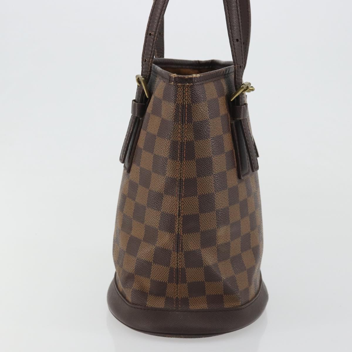 LOUIS VUITTON Damier Ebene Marais Shoulder Bag N42240 LV Auth 188364