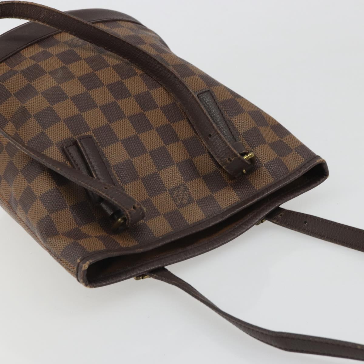 LOUIS VUITTON Damier Ebene Marais Shoulder Bag N42240 LV Auth 188364
